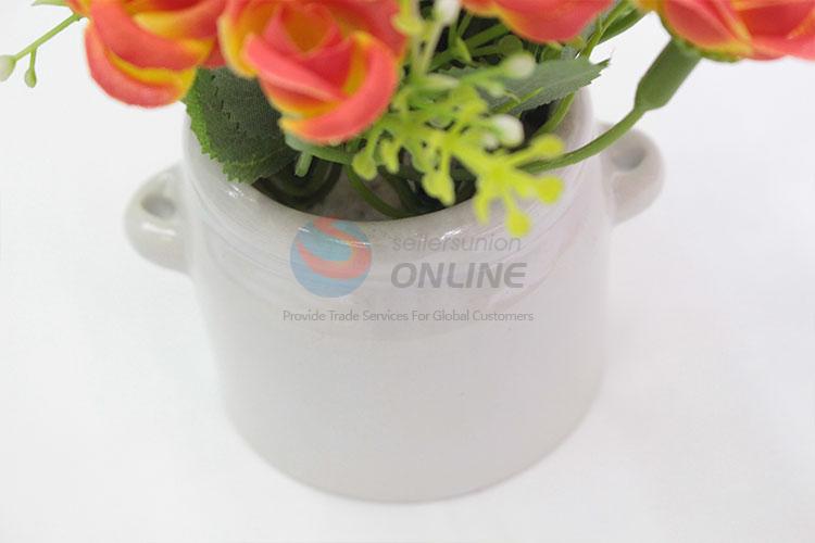 Cute best new style artificial potted plant fake flower