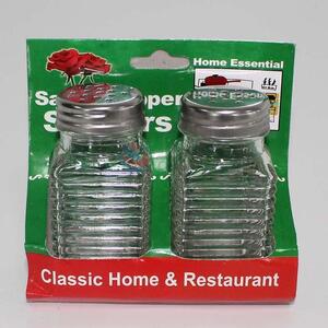 Home Essential 2PC Glass Condiment Bottle for Kitchen Use