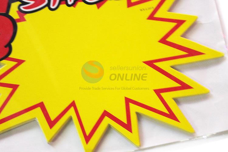 Best Quality POP Price Card POP Price Tag Price Label