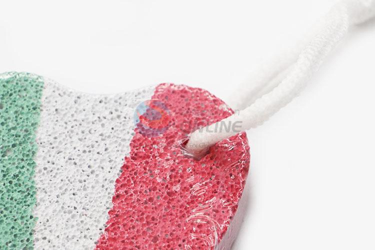 Hot Sale Heart Shaped Pumice Stone for Nail Salon