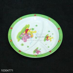 High Quality Kitchenware Food Safe Round Plastic Plate