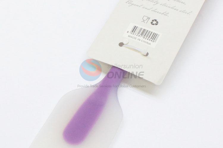 Wholesale cheap high sales purple silicone scraper