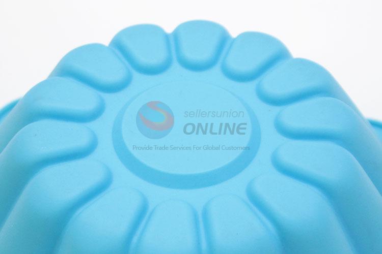 Great useful low price blue flower shape cake mould