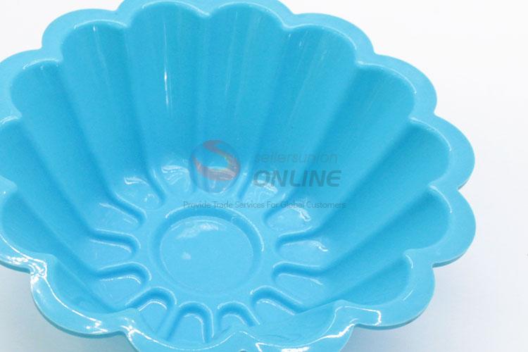 Great useful low price blue flower shape cake mould