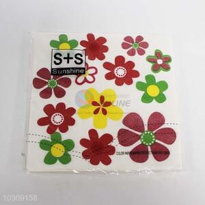 New design custom paper napkin,33*33cm