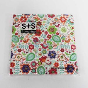 Colorful flower pattern paper napkin,33*33cm