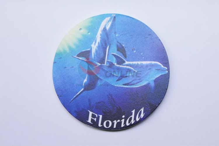 Dolphin Pattern Round Cup Mat/Cup Coaster