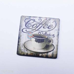 Coffee Pattern Square Cup Mat/Cup Coaster