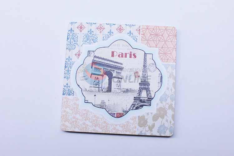 Tower Pattern Square Cup Mat/Cup Coaster