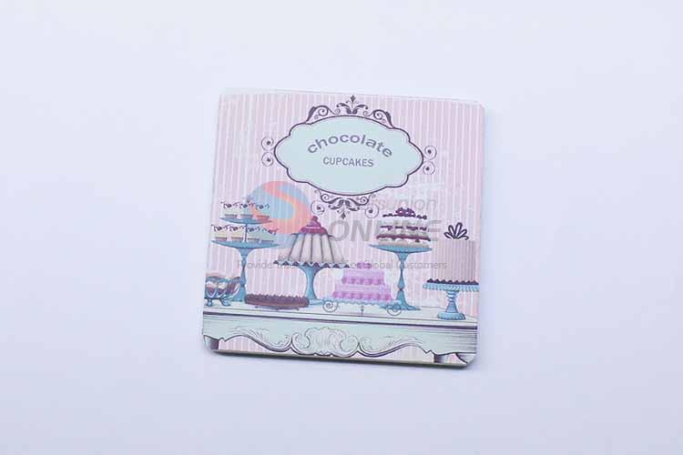 Cupcake Pattern Square Cup Mat/Cup Coaster