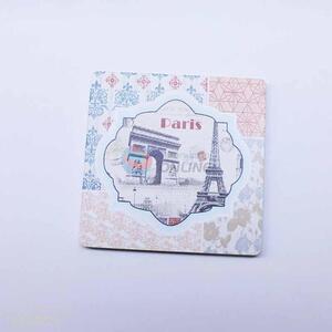 Tower Pattern Square Cup Mat/Cup Coaster