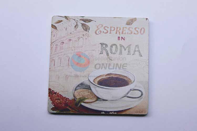 Roma Pattern Square Cup Mat/Cup Coaster