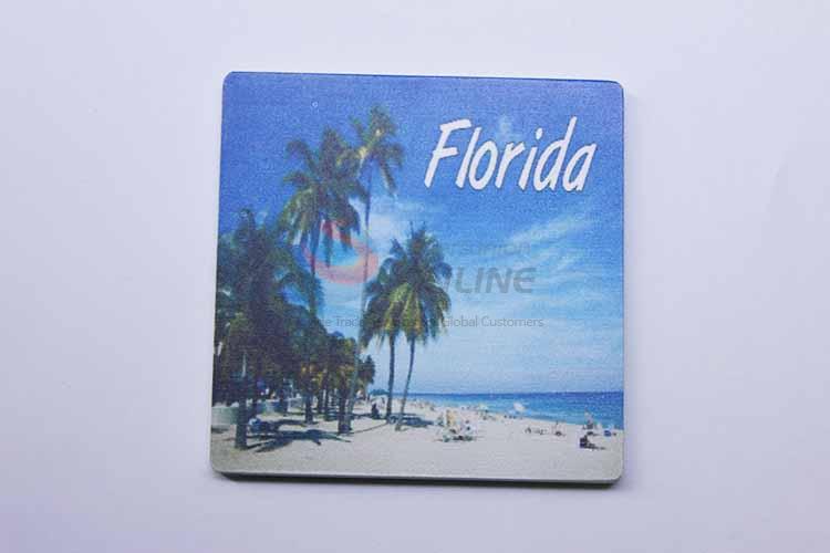 Florida Pattern Square Cup Mat/Cup Coaster