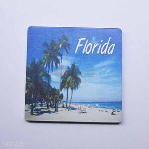 Florida Pattern Square Cup Mat/Cup Coaster