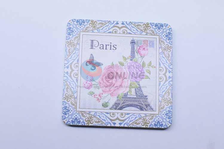 Flower Pattern Square Cup Mat/Cup Coaster