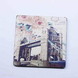 Bridge Pattern Square Cup Mat/Cup Coaster