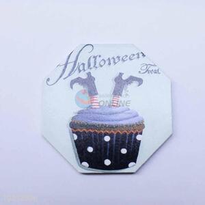 Funny Cupcake Pattern Octagon Shaped Cup Mat/Cup Coaster