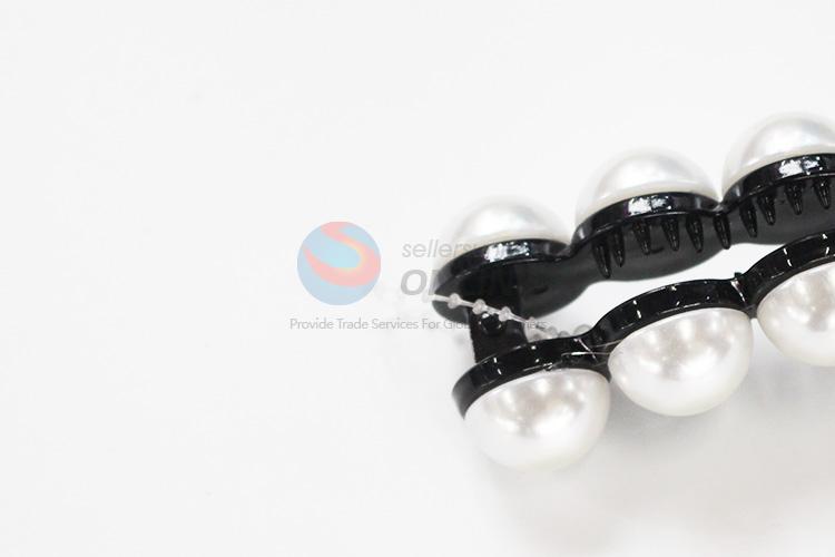 High quality promotional flower&pearl hairpin