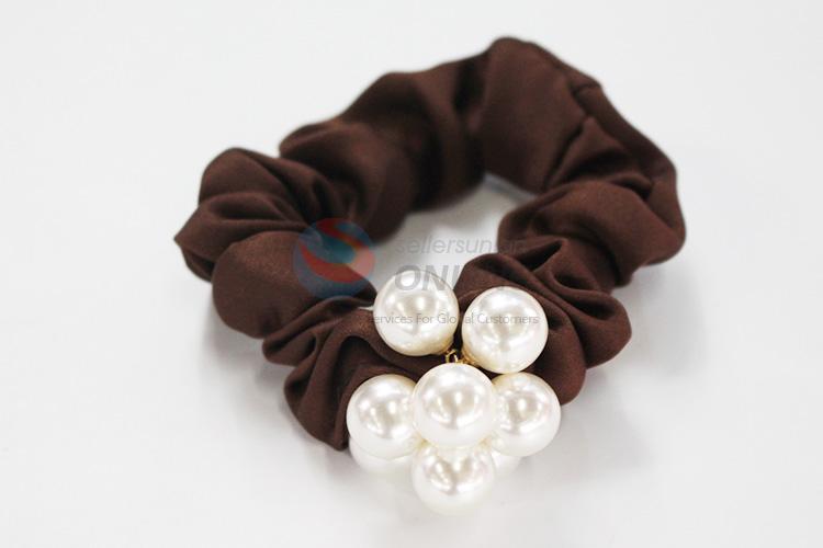 Factory sales bottom price pearl hair ring