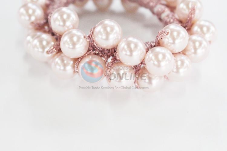 Delicate design new arrival pearl hair ring