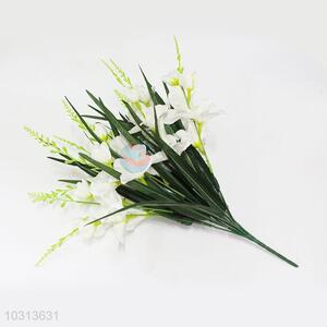 12 Heads Artificial Cymbidium for Party Decoration