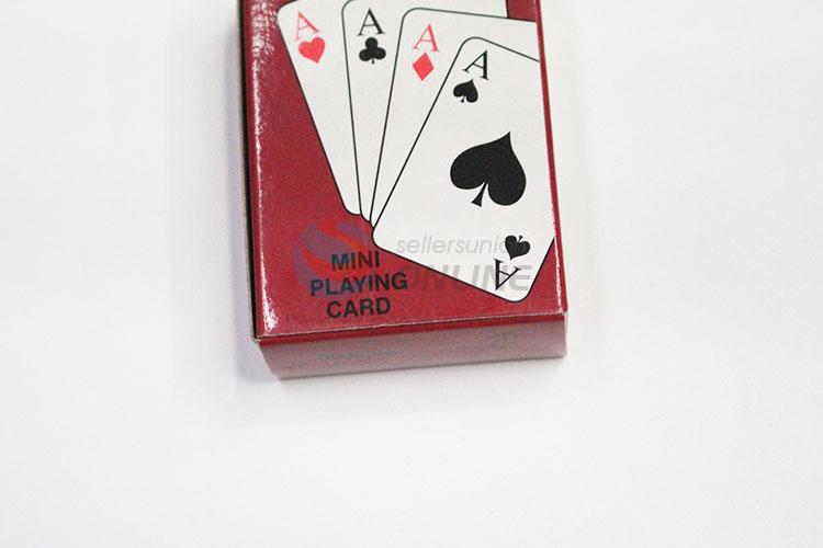 Mini Playing Cards Portable Poker