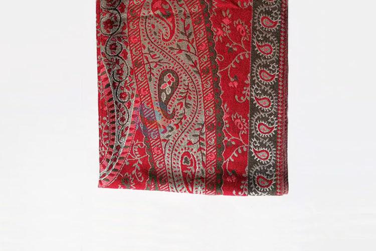 High Quality 100% Cotton Jacquard Scarf