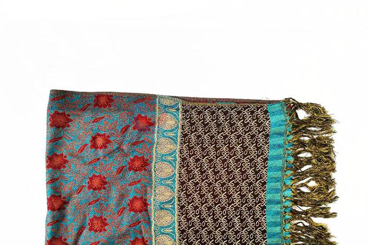 High Quality Wholesale 100% Cotton Jacquard Scarf