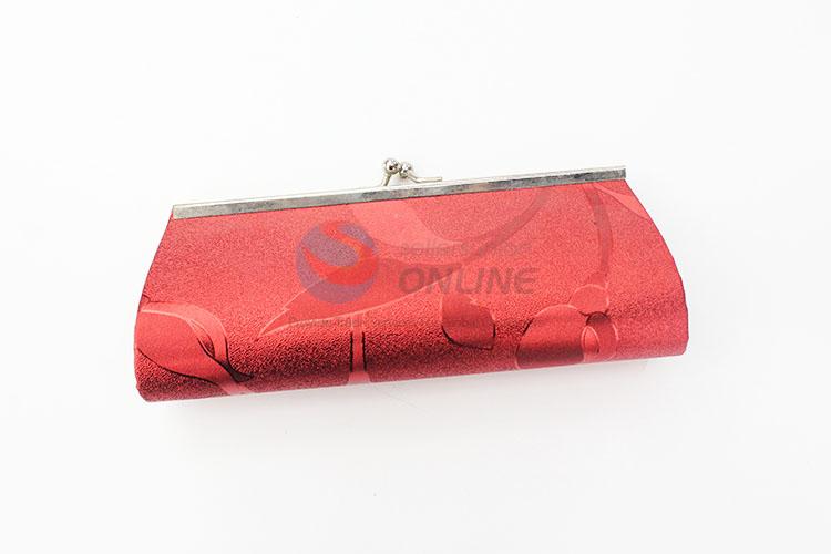 Long Red Customized Purse/Wallet