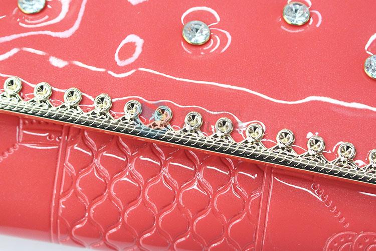 Customized Purse/Wallet With Diamond