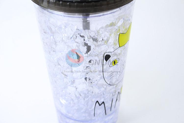 Made In China Wholesale frosty freezer mug ice beer YH-BB gel cup with straw