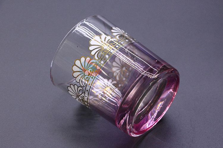 China Factory Transparent Glass Cups Set