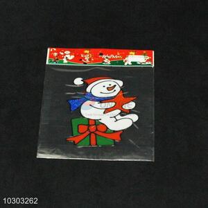 Snowman Self-adhesive Window Sticker,Laber Sticker