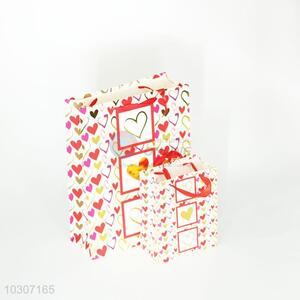 Lovely Heart Pattern Festival Birthday Paper Gift Bag