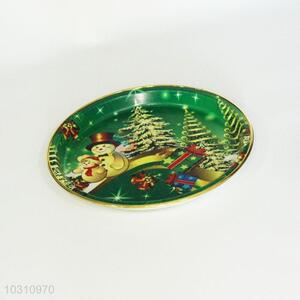 Top Quality Low Price Christmas Plastic Plate