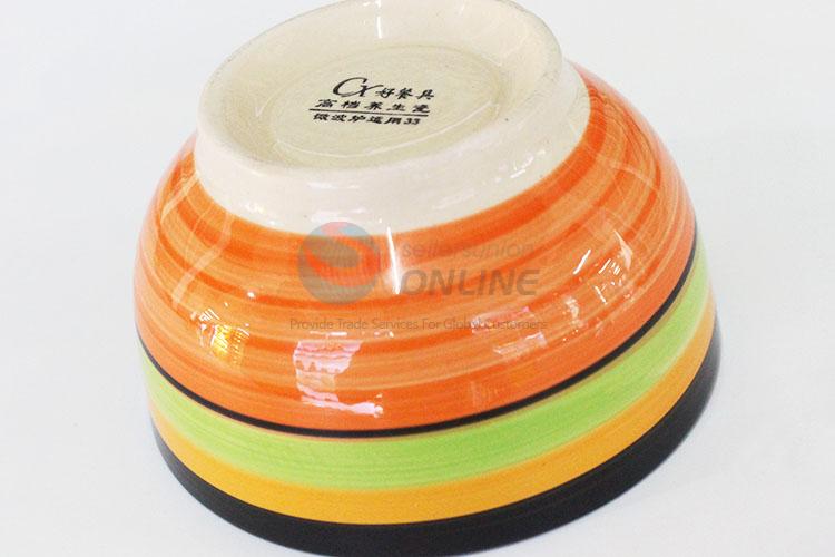 Popular Colorful Ceramic Bowl Meal Bowl