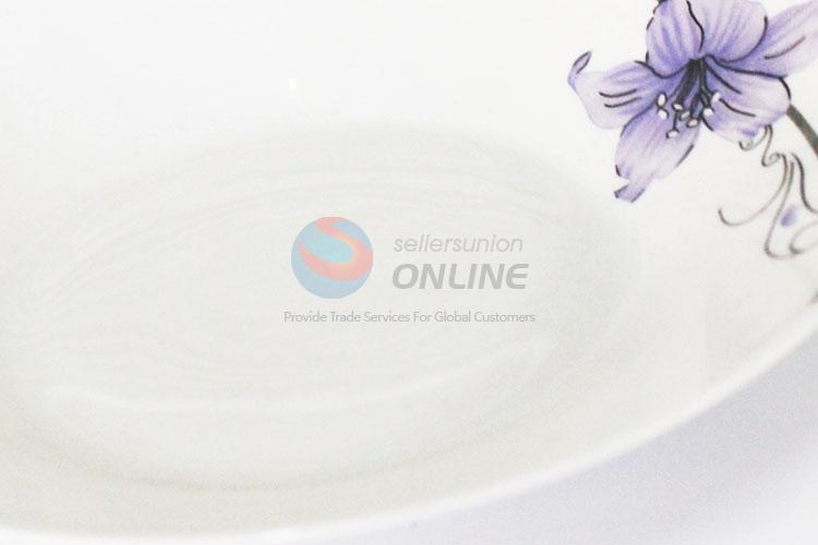 Wholesale Fashion Tableware Ceramic Plate Round Dish