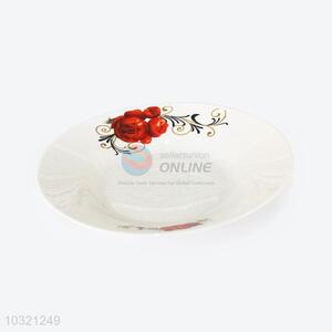 Best Quality Ceramic Plate Round Dish Cheap Tableware