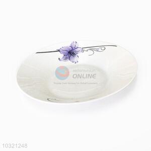 Wholesale Fashion Tableware Ceramic Plate Round Dish