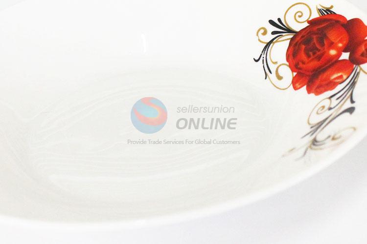 Best Quality Ceramic Plate Round Dish Cheap Tableware