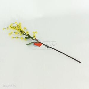 Single Branch Artificial Yellow Wind Wintersweet for Sale