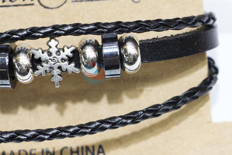 China Factory Jewelry Accessories Cowhide Bracelet