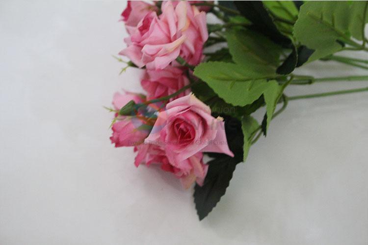 Lovely artificial edge curl rose