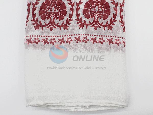 Hot Sale Long Soft Ladies TR Cotton Scarf