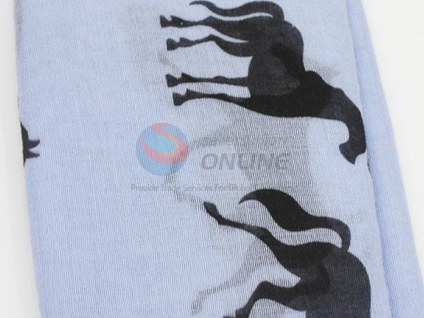 High Quality Multifuctional Long Slub Cotton Scarf