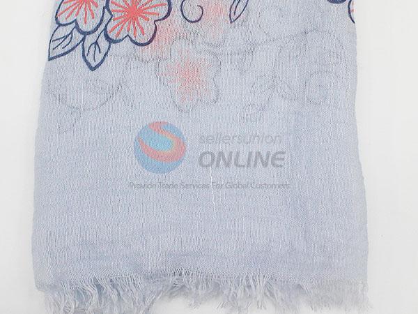 Factory Direct Muslim Hijab Shawl Slub Cotton Scarves