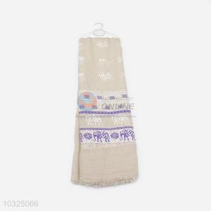 Long Pashmina Scarf Slub Cotton Shawl for Promotion