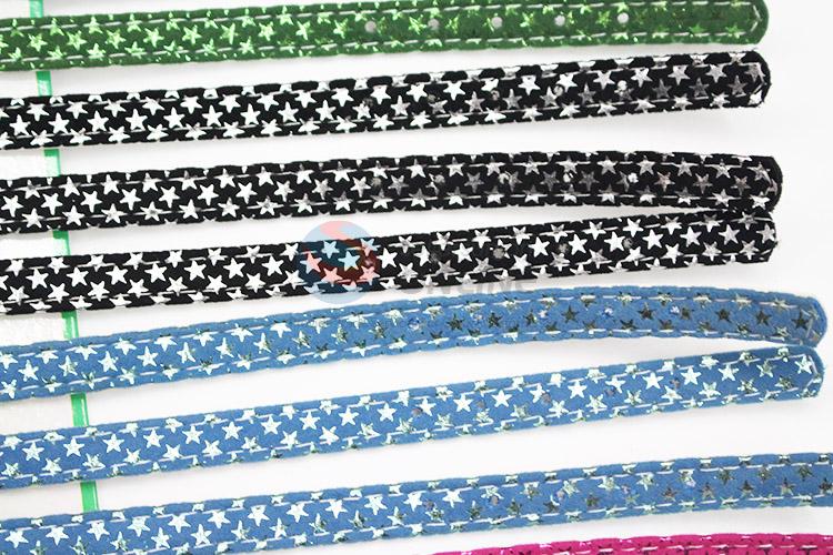 High sales promotional pet fashion collar&leash