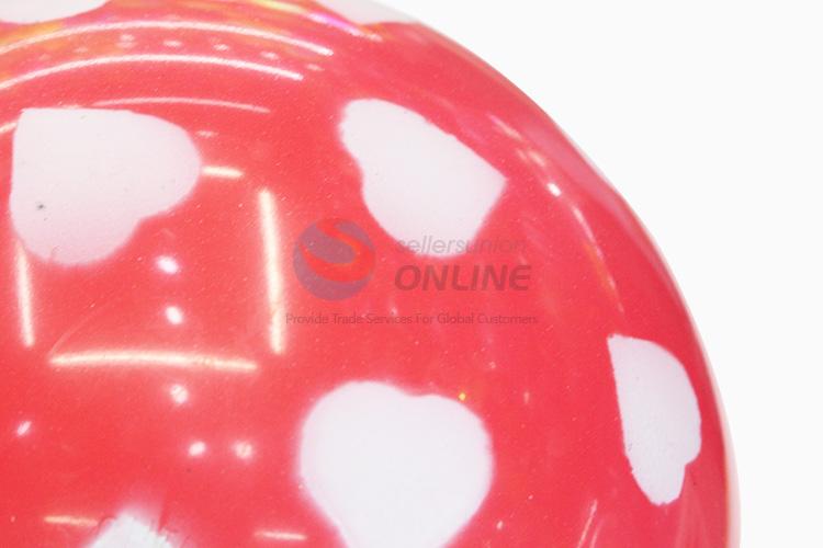 Factory promotional price school heart printed volleyball