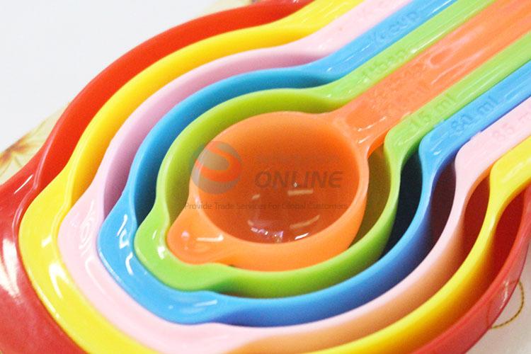 Promotional new style cool cheap colorful measuring spoon set